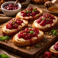 Easy Raspberry Cheese Appetizer