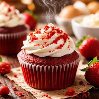 Easy Red Velvet Cupcakes or Cake