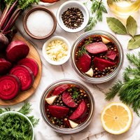 Easy Refrigerator Pickled Beets