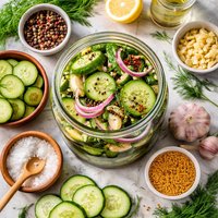 Easy Refrigerator Pickles