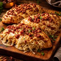 Easy Reuben Chicken Bake