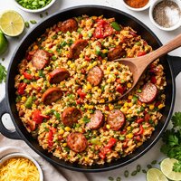 Easy Sausage and Rice