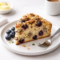 Easy Sausage Blueberry Muffin Breakfast Cake