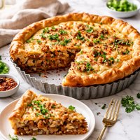 Easy Sausage Pie