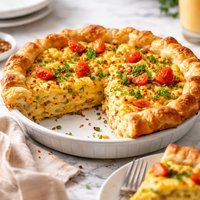 Easy Scrambled Egg Pie