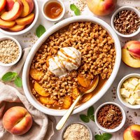 Easy Scrumptious Peach Crisp