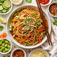 Easy Sesame Ginger Noodles