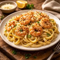 Easy Shrimp Alfredo
