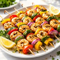 Easy Shrimp Kabobs