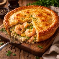 Easy Shrimp Pie