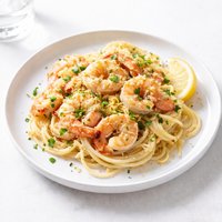 Easy Shrimp Scampi Bake