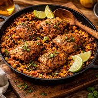 Easy Simple Chipotle Chicken and Rice