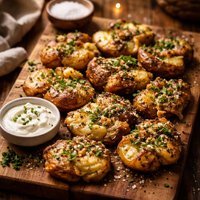 Easy Smashed Taters