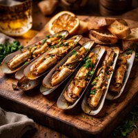 Easy Smoke Flavored Razor Clams
