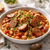 Easy Smoked Turkey Sausage Cassoulet
