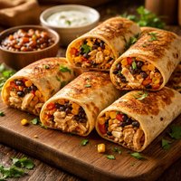 Easy Southwest Chicken Rolls
