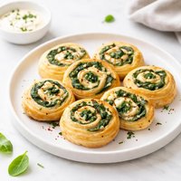 Easy Spinach Pinwheels