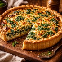 Easy Spinach Quiche