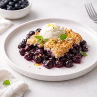 Easy Splenda Blueberry Cobbler