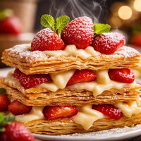 Easy Strawberry Napoleon