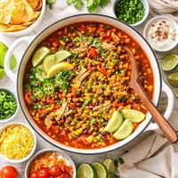 Easy Summer Chicken Chili
