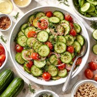 Easy Summer Cucumbers