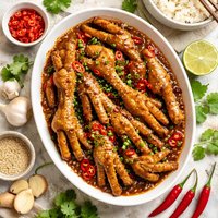 Easy Sweet and Spicy Chicken Feet