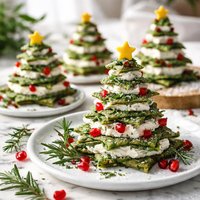 Easy Table Top Edible Christmas Trees
