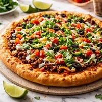 Easy Taco Pizza