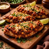 Easy Taco Salsa Chicken Breasts