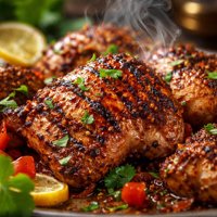Easy Tunsian Grilled Chicken