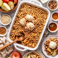 Easy Vegan Apple Crisp