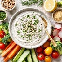 Easy Vegan Ranch Dip Dressing