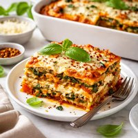 Easy Vegetable and Cheese Lasagna