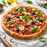 Easy Veggie Pizza