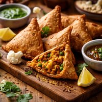 Easy Whole Wheat Cauliflower Samosa