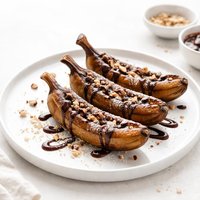 Easy Yummy Grilled Chocolate Bananas