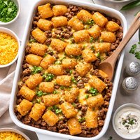 Easy Yummy Tater Tot Casserole