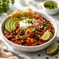 Eat the Bowl Rainbow Chili