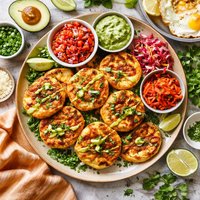 Ecuadorean Potato Cakes Llapingachos