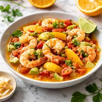 Ecuadorean Shrimp Ceviche with Oranges