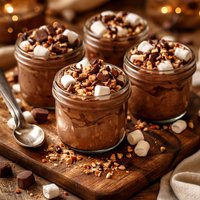 Eeeeasy Sinful Rocky Road Chocolate Mousse