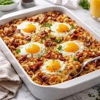 Egg Bacon and Hash Browns Casserole