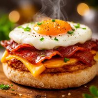 Egg Bacon Muffin