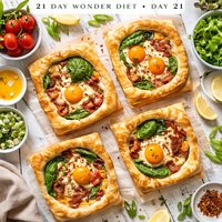 Egg Bacon Pies 21 Day Wonder Diet Day 21