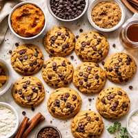 Egg Free Pumpkin Chocolate Chip Cookies