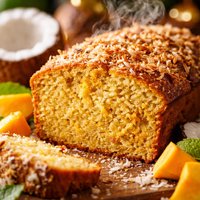 Egg Fruit Canistel Coconut Bread