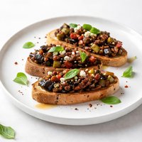 Egg Plant Bruschetta Rsc