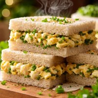 Egg Salad Finger Sandwiches