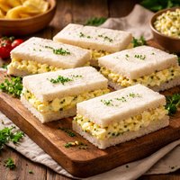Egg Salad Tea Sandwiches